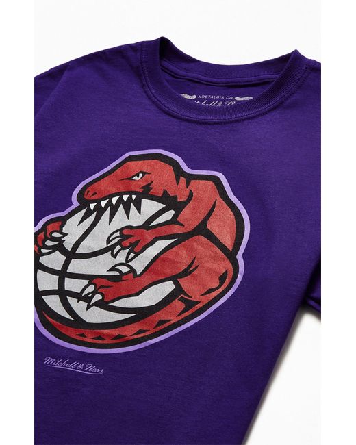 Mitchell Ness Toronto Raptors Short Sleeve T Shirt In Purple For Men Lyst