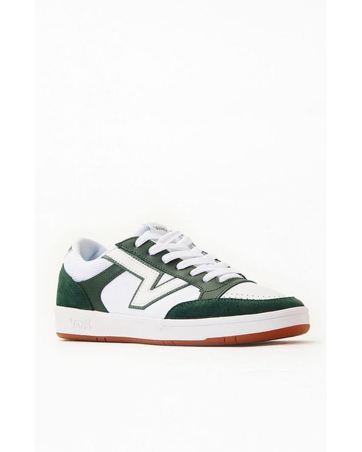 Vans Lowland Cc Green Shoes in White for Men Lyst