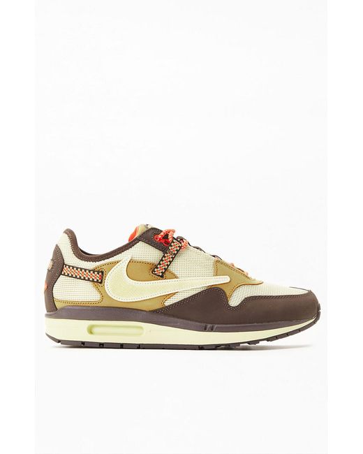Nike Leather X Travis Scott Baroque Brown Air Max 1 Shoes for Men | Lyst