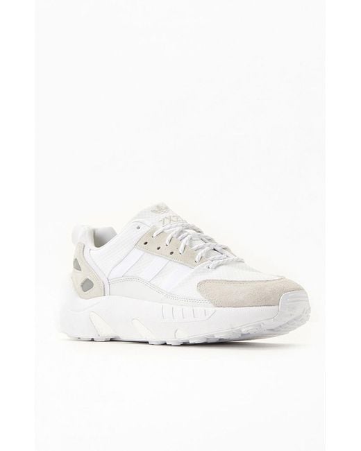 adidas Lace Eco Zx 22 Boost Shoes in White for Men | Lyst