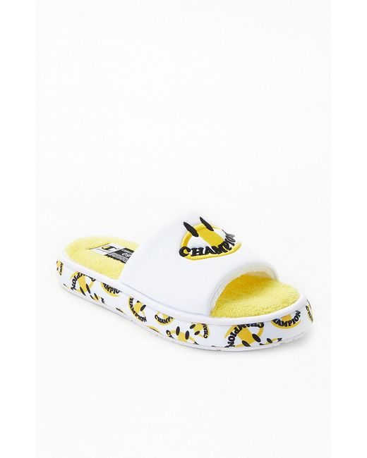 champion plush slides