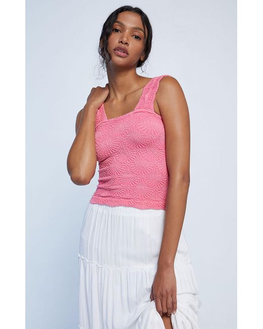 Free People Love Letter Cami Top in Pink Lyst