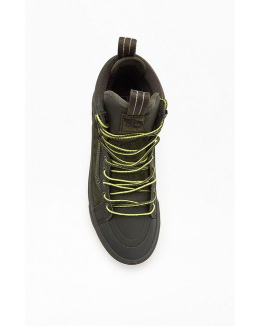 vans boots olive
