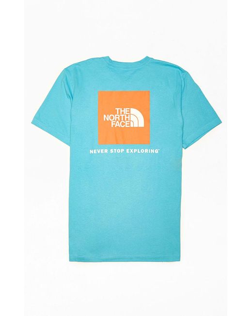 The North Face Blue Box Nse T-shirt for Men | Lyst