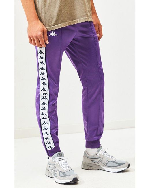 Kappa Banda Rastoriazz Track Pants in Purple for Men | Lyst