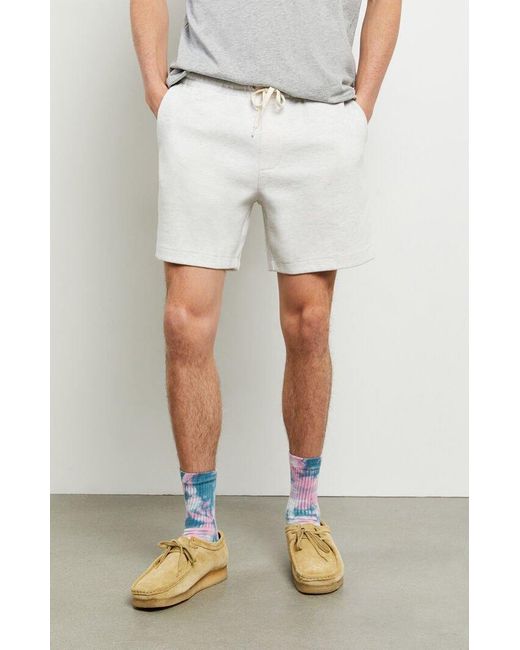 PacSun White Heather Fleece Volley 