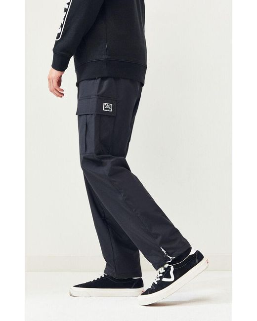 Black Hi-point Cargo Pants for Men 