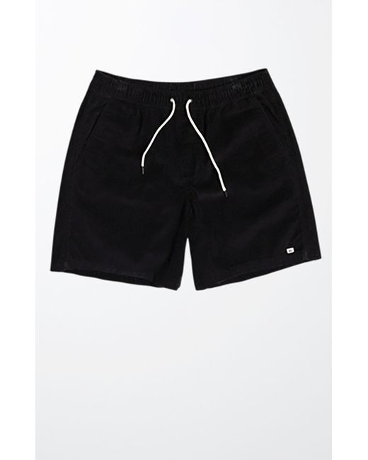 Quiksilver Taxer Corduroy Shorts in Black for Men Lyst