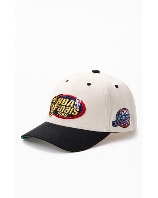 Mitchell & Ness 1998 Nba Finals Snapback Hat in White ...