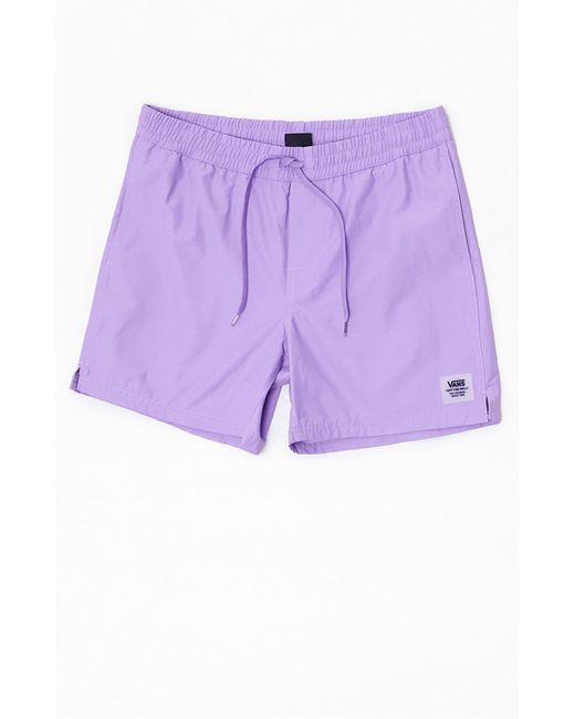 Vans Purple Primary Volley Shorts for 