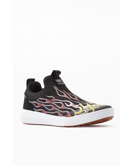 vans black flame