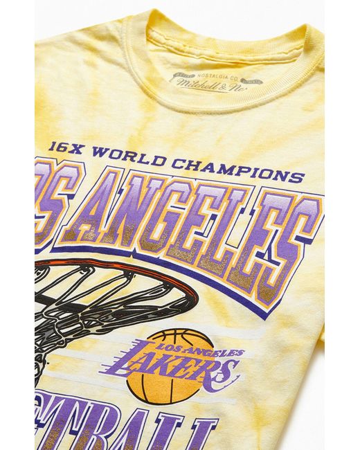 Lakers tie dye tshirt