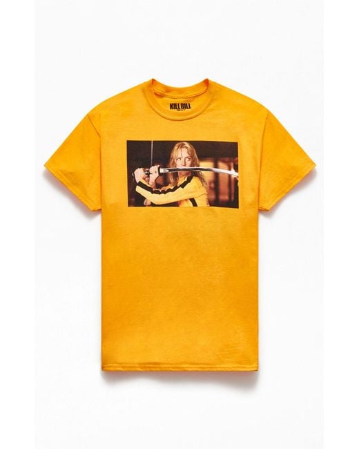PacSun Kill Bill T-shirt in Yellow for Men | Lyst