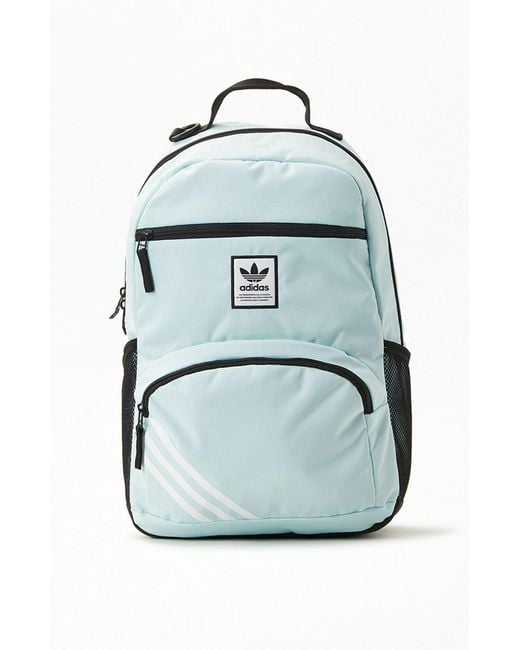 adidas Eco Mint Originals National 2.0 Backpack in Green | Lyst