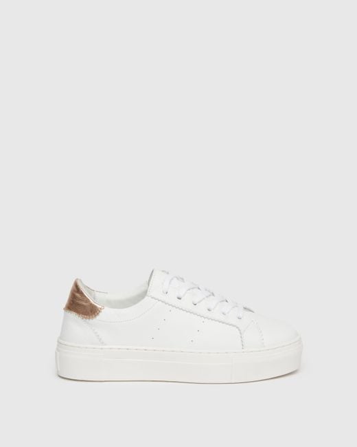 PAIGE White Amelia Sneaker Sneakers