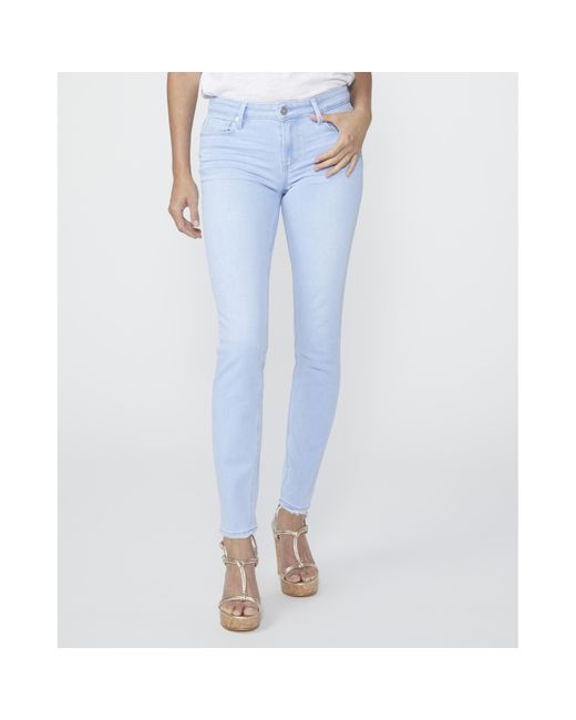 PAIGE Verdugo Ultra Skinny Jeans in Blue | Lyst