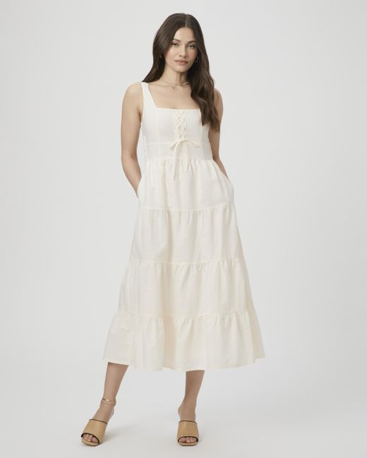 PAIGE White Ophella Dress