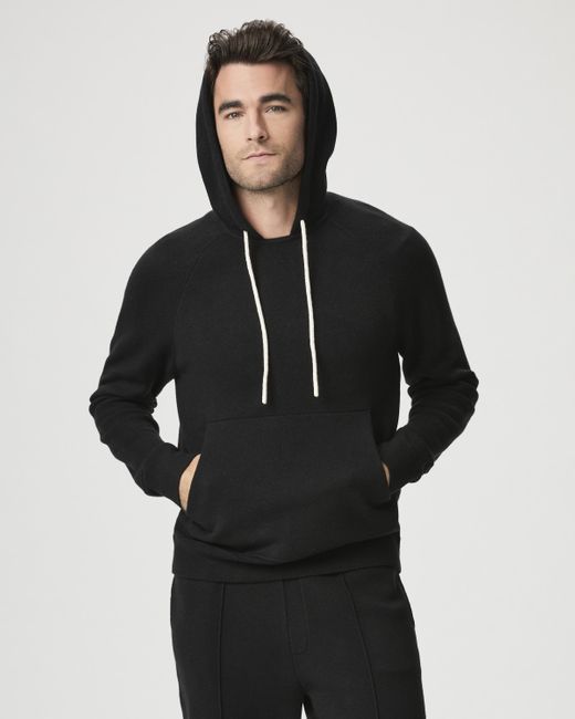 PAIGE Black Exclusive* Donaldson Sweater Hoodie for men