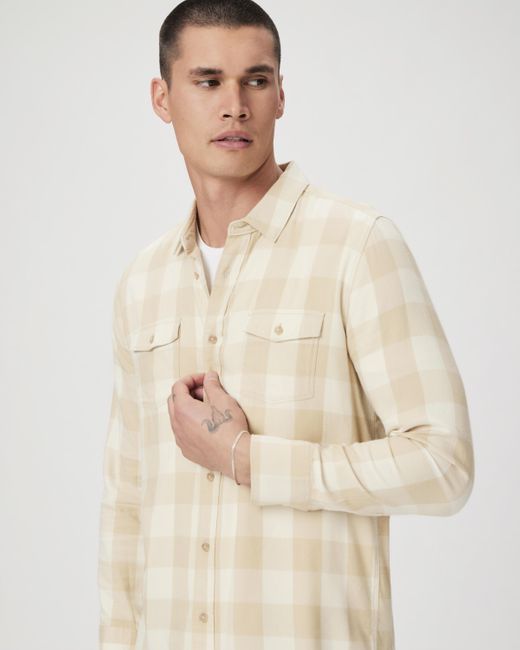 PAIGE Natural Everett Shirt for men