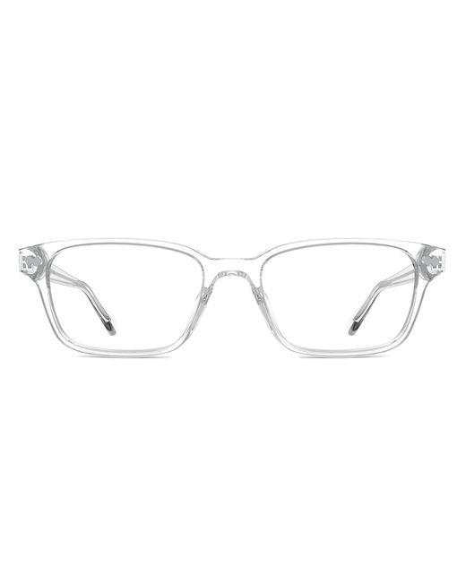 Pair Eyewear Black Crystal Clear Rectangle Eyeglasses