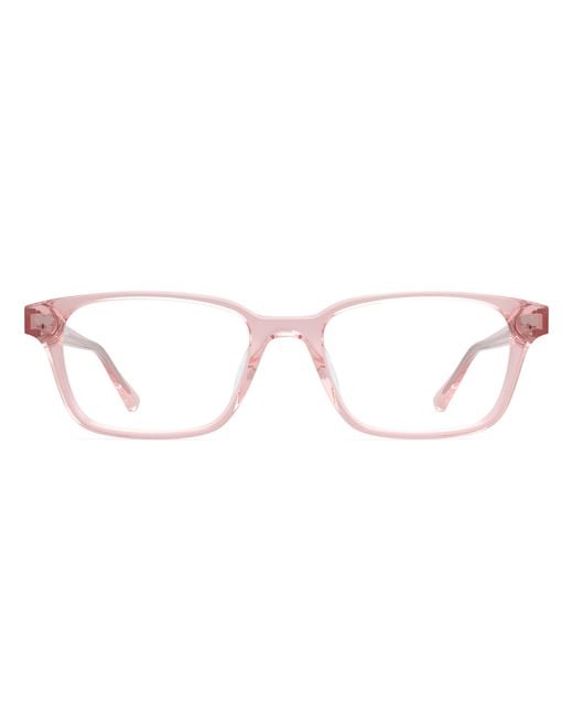 Pair Eyewear Black Clear Rectangle Eyeglasses