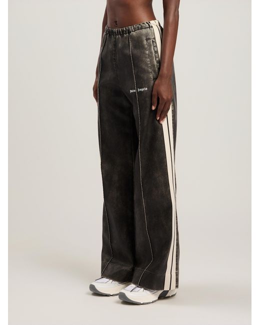 Palm Angels Black Classic Logo Track Pants