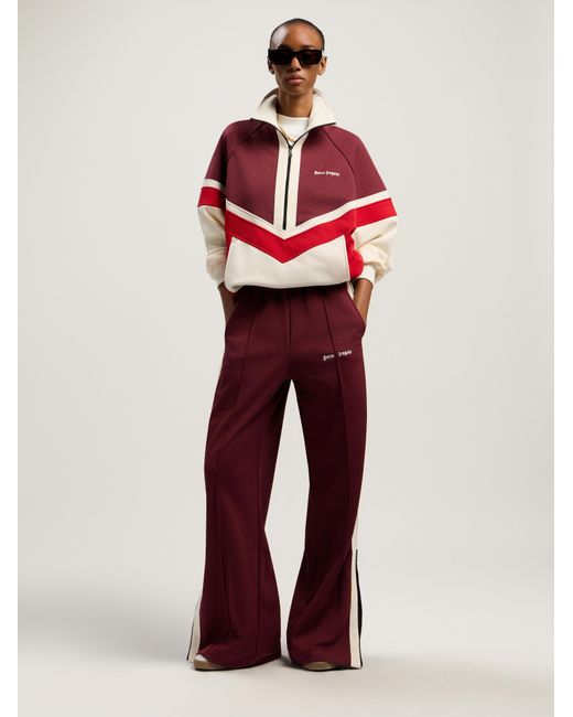 Palm Angels Red Anorak Track Jacket