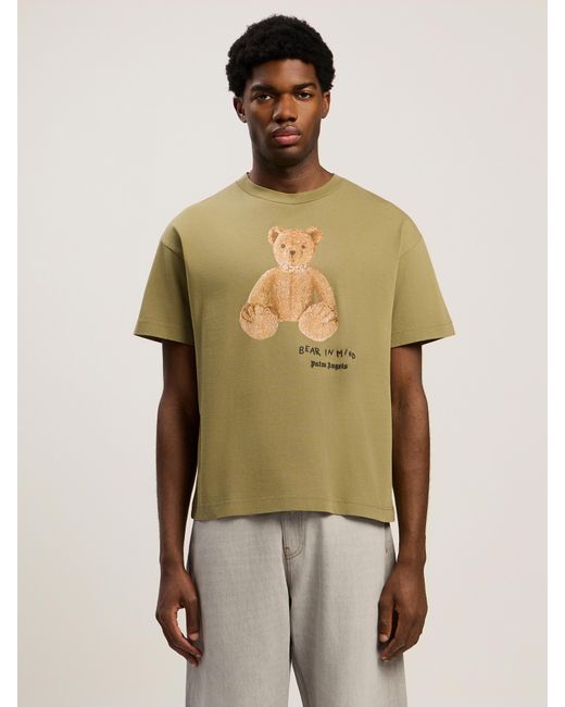 Palm Angels Green Bear for men