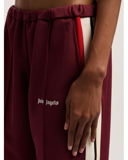 Palm Angels Red Anorak Track Jacket