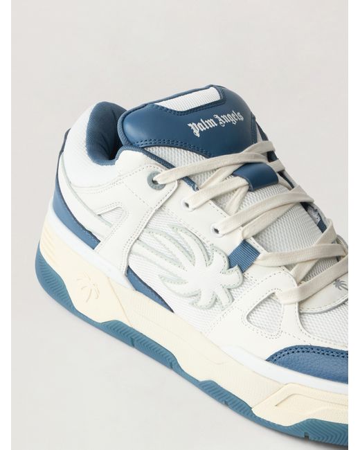 Palm Angels Blue Palm Skate Sneakers for men