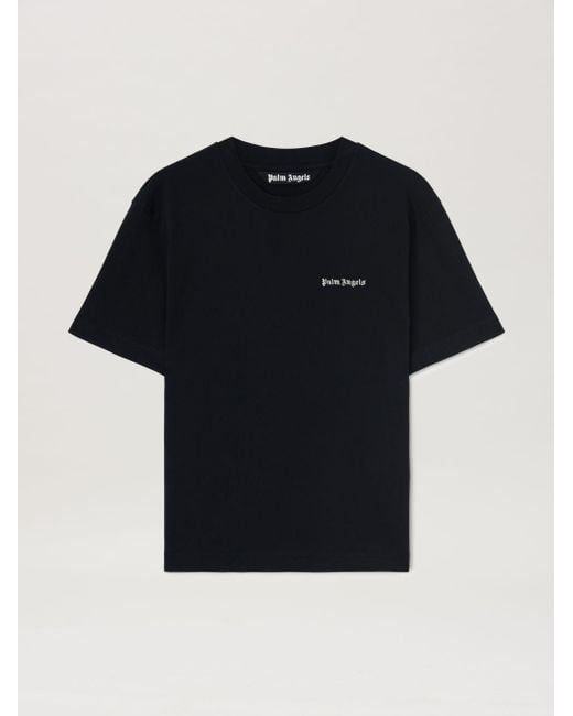Palm Angels Black 3-Pack Logo T-Shirt for men
