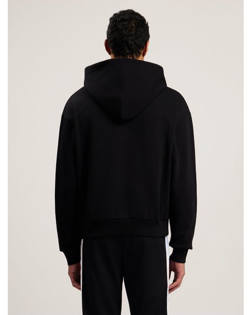 Palm Angels Black Spray City Milan Hoodie for men