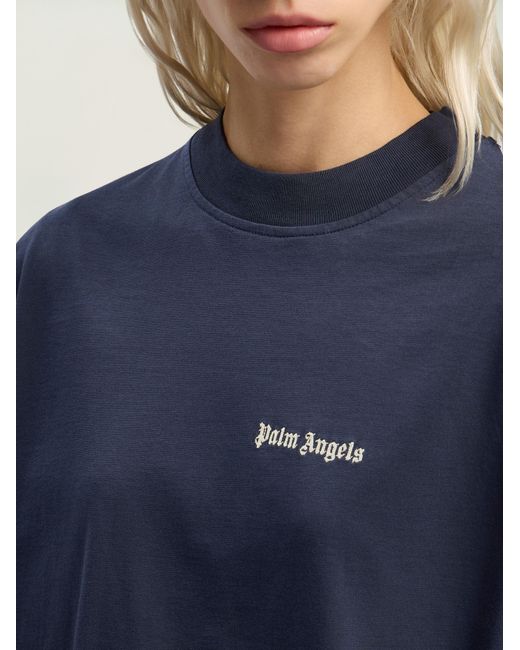 Palm Angels Pink Classic Logo Loose T-Shirt Pack