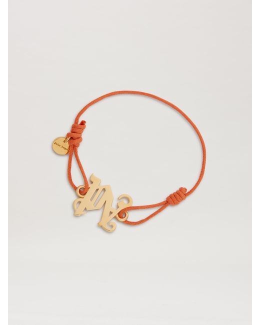 Palm Angels Multicolor Monogram Cord Bracelet