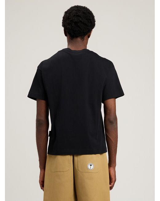 Palm Angels Black Palm Statement T-Shirt for men