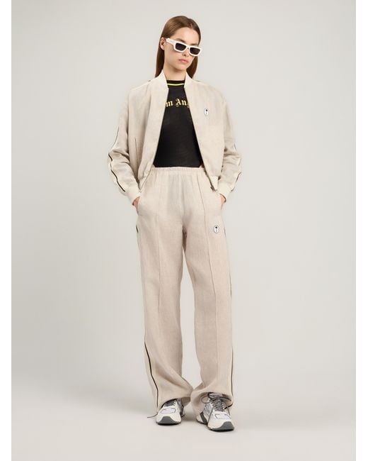 Palm Angels Natural Tree Logo Track Pants