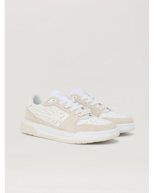 Palm Angels Natural Palm Basketball Sneakers for men