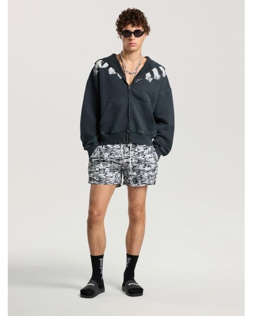 Palm Angels Multicolor Palm Waves Swim Shorts for men