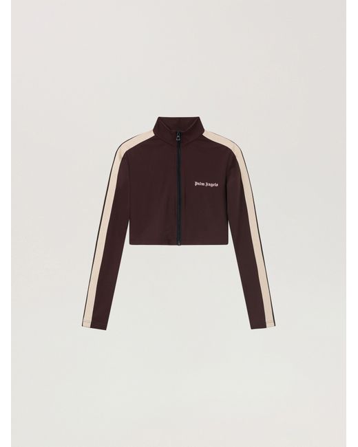 Palm Angels Multicolor Classic Logo Training Jacket Mauve