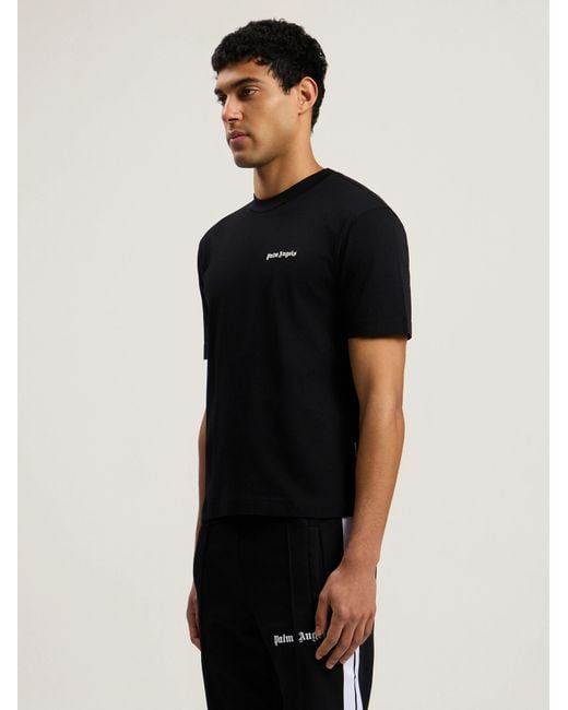 Palm Angels Black Classic Logo Three-Pack T-Shirt for men