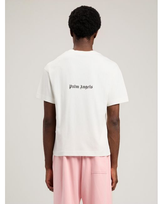 Palm Angels Natural Statement T-Shirt for men