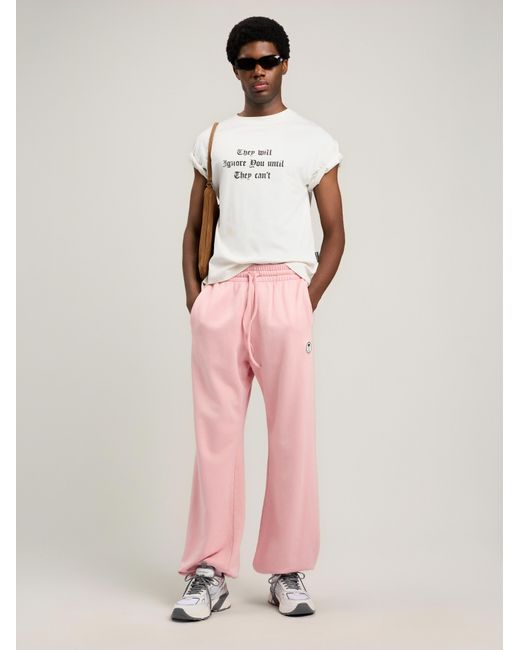 Palm Angels Natural Statement T-Shirt for men