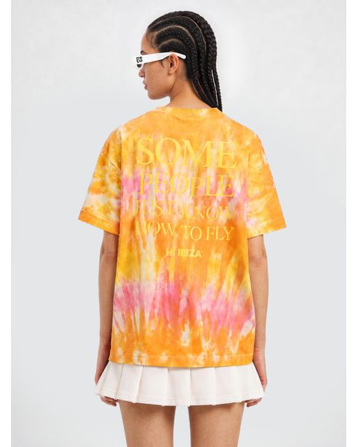 Palm Angels Orange X Hï Ibiza Tie-Dye T-Shirt for men