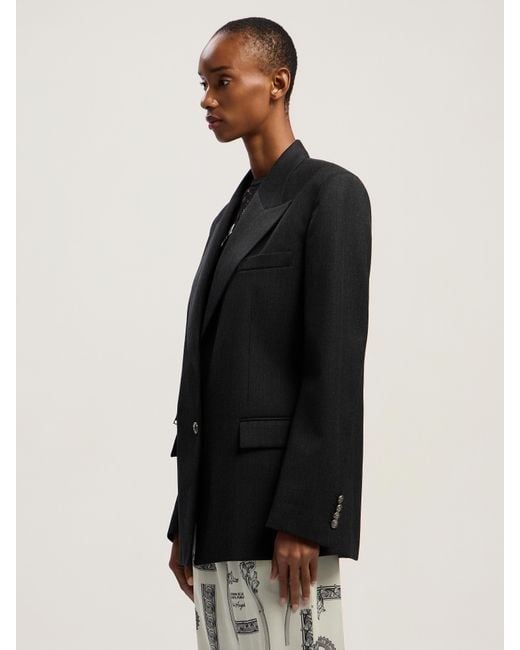 Palm Angels Black Urban Tailoring Blazer Anthracite