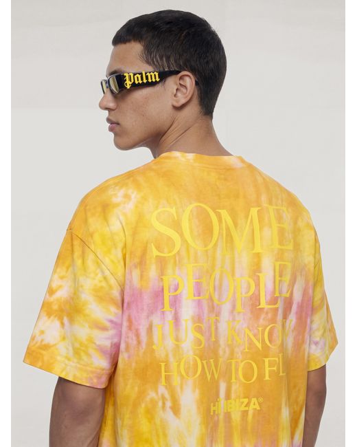 Palm Angels Orange X Hï Ibiza Tie-Dye T-Shirt for men