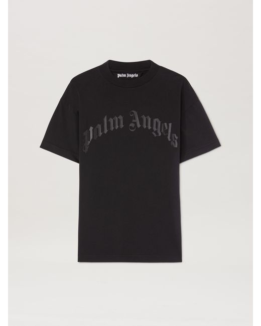 Maglietta di Palm Angels in Black da Uomo