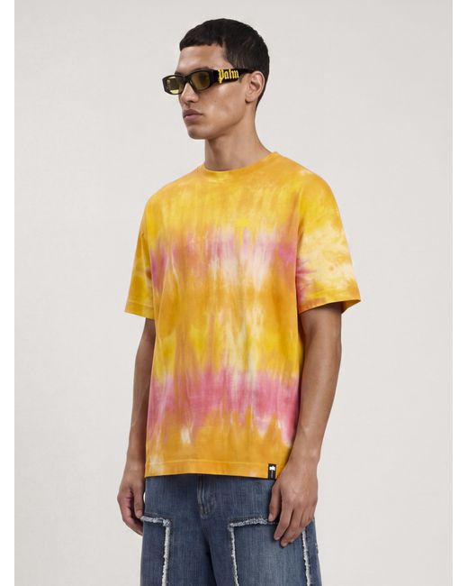 Palm Angels Orange X Hï Ibiza Tie-Dye T-Shirt for men