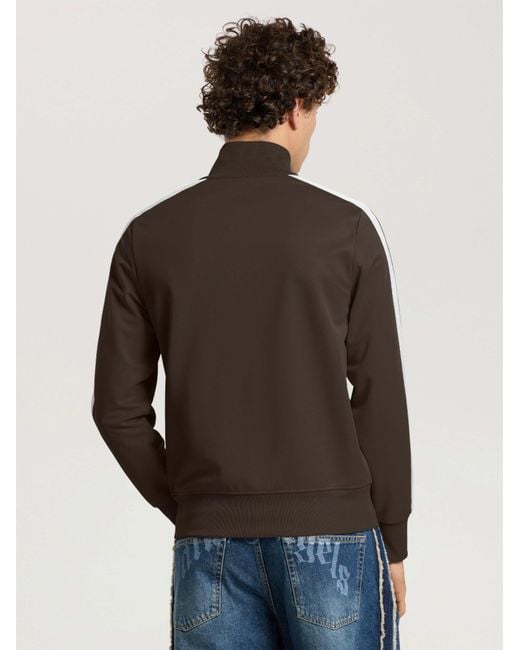 Palm Angels Blue Classic Logo Track Jacket for men