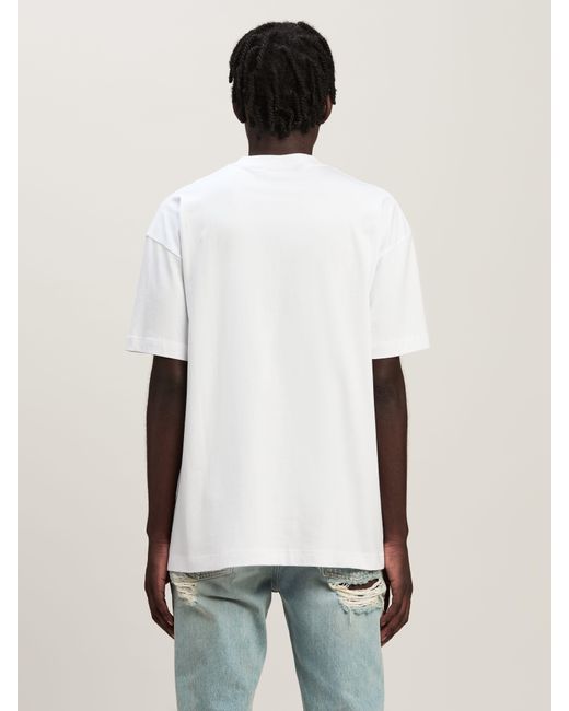 Palm Angels◆モノグラム スプレー シティ Tシャツ 送料込 Palm Angels Paris Monogram Spray Tee in White for Men | Lyst