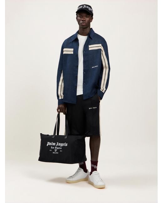 Palm Angels Black Milan La Tote Bag for men